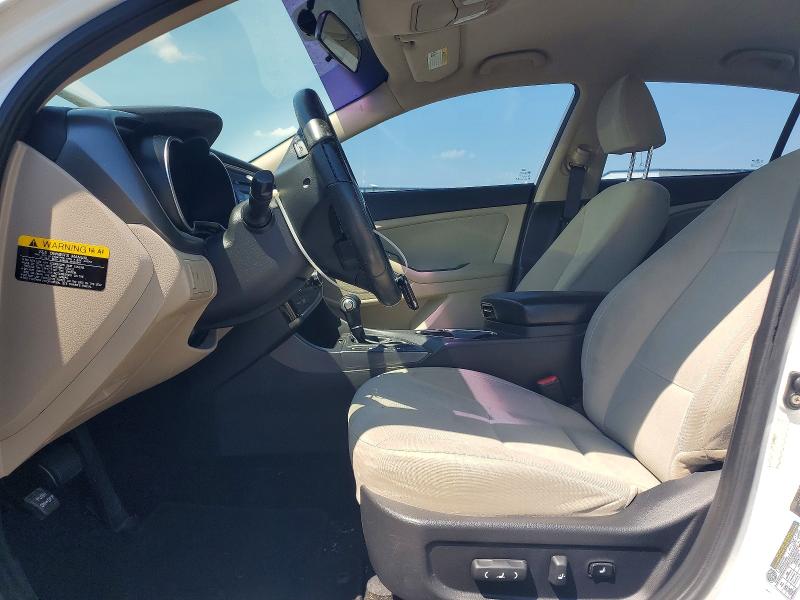 2015 Kia Optima hybrid VIN KNAGM4AD8F5077445 COPART salvage auction — FRONT END, NC - DEALER ONLY CLEAN TITLE, sold $250 on 2026-07-27 (photo 7)