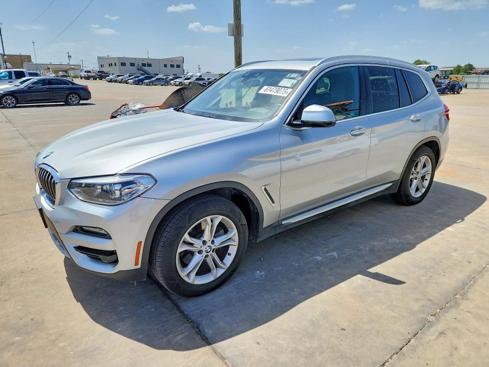 2020 BMW X3 VIN 5UXTY3C00L9B69956 — COPART salvage auction photo