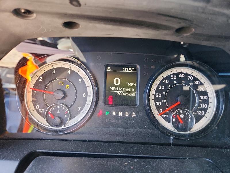 2018 Ram 2500 VIN 3C6UR5CJ3JG364457 COPART salvage auction — FRONT END, Salvage Title, sold $2,000 on 2026-07-23 (photo 9)