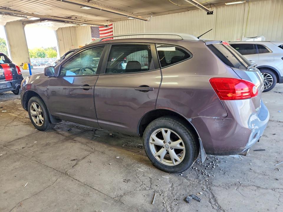 2009 Nissan Rogue sport VIN JN8AS58VX9W440883 COPART salvage auction — MINOR DENT/SCRATCHES, WI - CERTIFICATE OF TITLE, sold $250 on 2026-07-27 (photo 2)