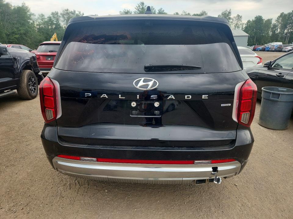 2023 Hyundai Palisade VIN KM8R5DGE5PU595802 COPART salvage auction — VANDALISM, ON - PERMIT NO BRAND - UNFIT, sold $15,150 on 2026-07-28 (photo 6)