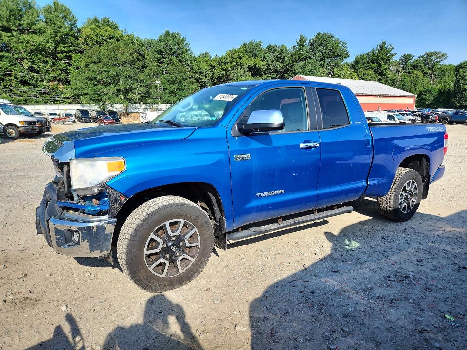 2016 Toyota Tundra VIN 5TFBY5F18GX566262 COPART salvage auction — FRONT END, Ma - Certificate Of Title, sold $1,550 on 2026-07-23 (photo 1)