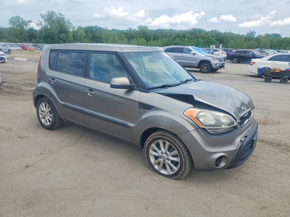2013 Kia Soul VIN KNDJT2A64D7485993 COPART salvage auction — FRONT END, NY - MV-907A SALVAGE CERTIFICATE, sold $350 on 2026-07-28 (photo 4)