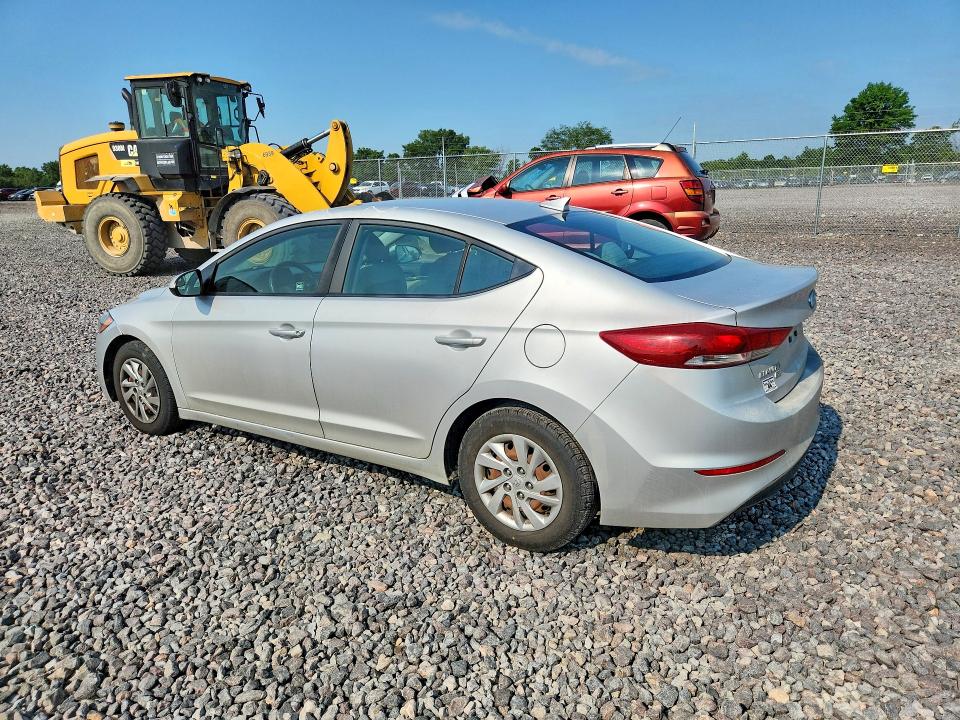 2017 Hyundai Elantra VIN KMHD74LFXHU113930 COPART salvage auction — FRONT END, In - Certificate Of Title, sold $500 on 2026-07-28 (photo 2)