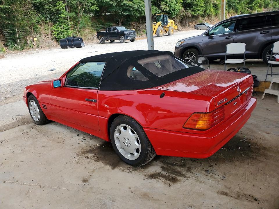 1993 Mercedes-benz 500 VIN WDBFA67E3PF075261 COPART salvage auction — MECHANICAL, Al - Certificate Of Title, sold $5,200 on 2026-07-14 (photo 2)