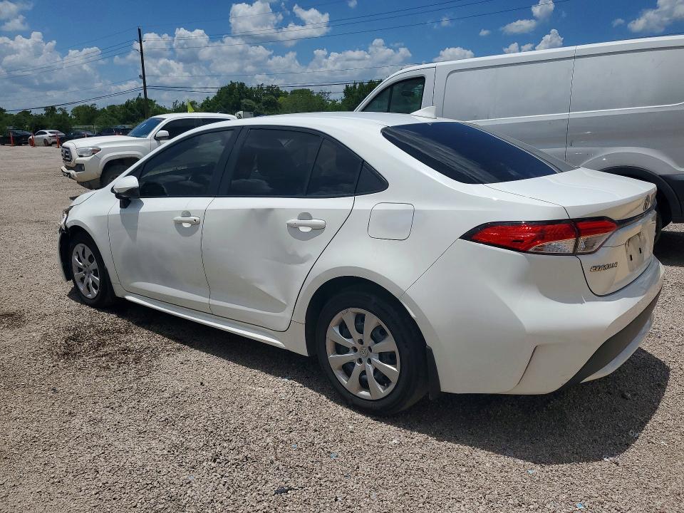 2022 Toyota Corolla VIN JTDEPMAE5N3016459 COPART salvage auction — MINOR DENT/SCRATCHES, Tx - Certificate Of Title, sold $10,900 on 2026-07-16 (photo 2)