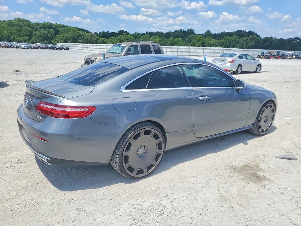 2018 Mercedes-benz E-klasse VIN WDD1J6GB7JF008645 COPART salvage auction — MINOR DENT/SCRATCHES, Nc - Nc Dlr Only Slvg Rebuilt (P), sold $14,400 on 2026-08-06 (photo 3)