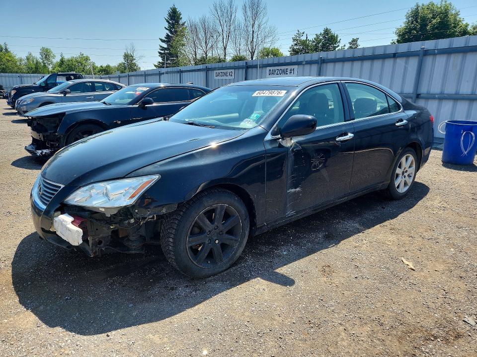2007 Lexus Es 350 VIN JTHBJ46G172085963 COPART salvage auction — FRONT END, On - Permit No Brand - Unfit, sold $450 on 2026-07-21 (photo 1)