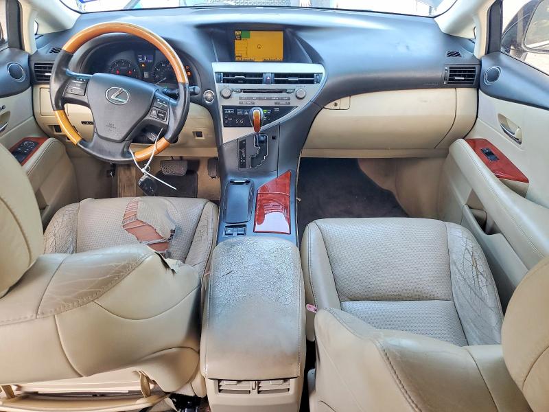 2010 Lexus Rx 350 VIN 2T2ZK1BA3AC035860 COPART salvage auction — MECHANICAL, TX - CERTIFICATE OF TITLE, sold $2,650 on 2026-07-17 (photo 8)