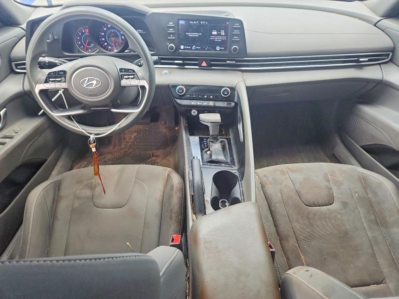 2022 Hyundai Elantra VIN KMHLM4AG4NU312967 COPART salvage auction — SIDE, Fl - Cert Of Title Slvg Rebuildable, sold $375 on 2026-07-28 (photo 8)