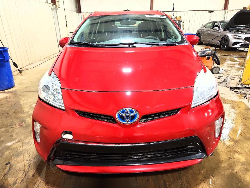 2013 Toyota Prius VIN JTDKN3DU3D5579566 COPART salvage auction — FRONT END, Pa - Certificate Of Salvage, sold $3,750 on 2026-07-17 (photo 5)