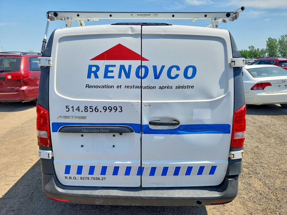2017 Mercedes-benz Metris VIN WD3BG2EA9H3309858 COPART salvage auction — MECHANICAL, Qc - Gravement Accidente, sold $1,600 on 2026-08-11 (photo 6)
