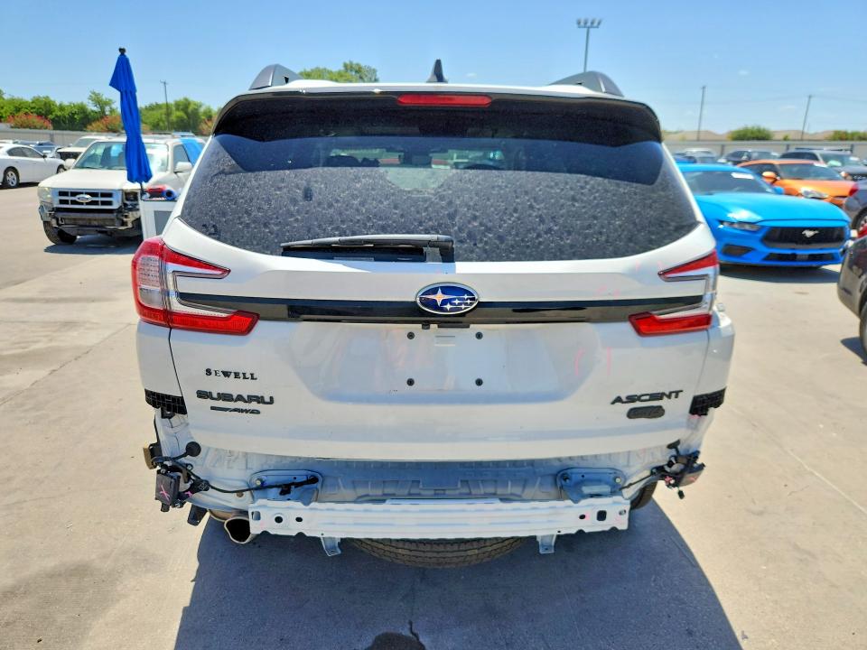2025 Subaru Ascent VIN 4S4WMAWDXS3441162 COPART salvage auction — REAR END, Tx - Salvage Vehicle Title, sold $15,700 on 2026-08-27 (photo 6)