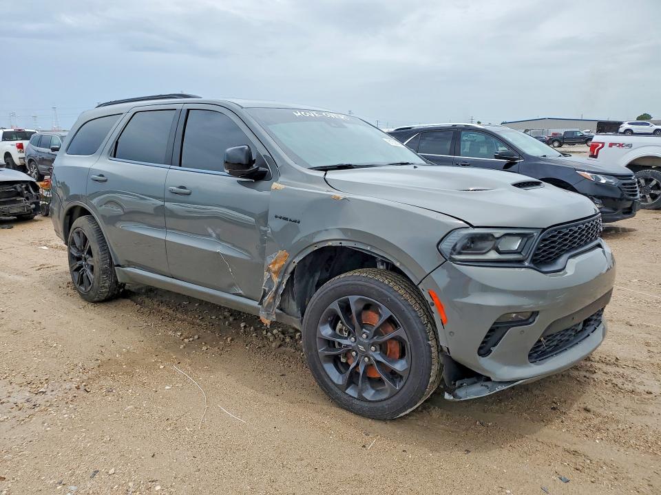 2023 Dodge Durango VIN 1C4SDHCT8PC672026 COPART salvage auction — FRONT END, TX - SALVAGE VEHICLE TITLE, sold $15,400 on 2026-07-28 (photo 4)