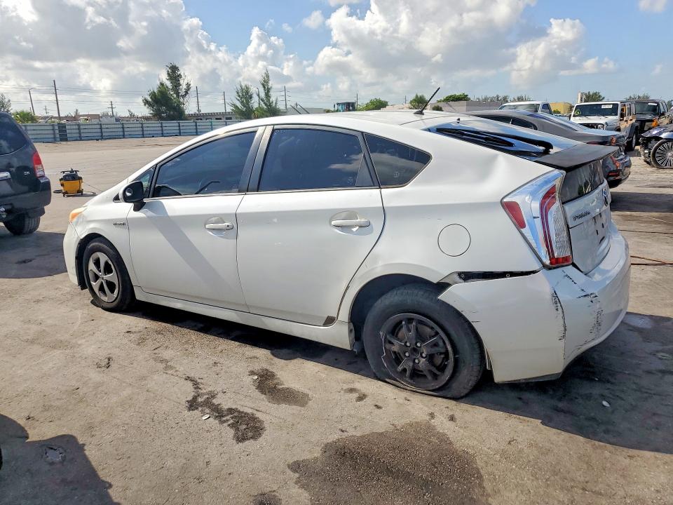 2013 Toyota VIN JTDKN3DU0D5681469 COPART salvage auction — SIDE, Fl - Certificate Of Title, sold $1,950 on 2026-07-27 (photo 2)