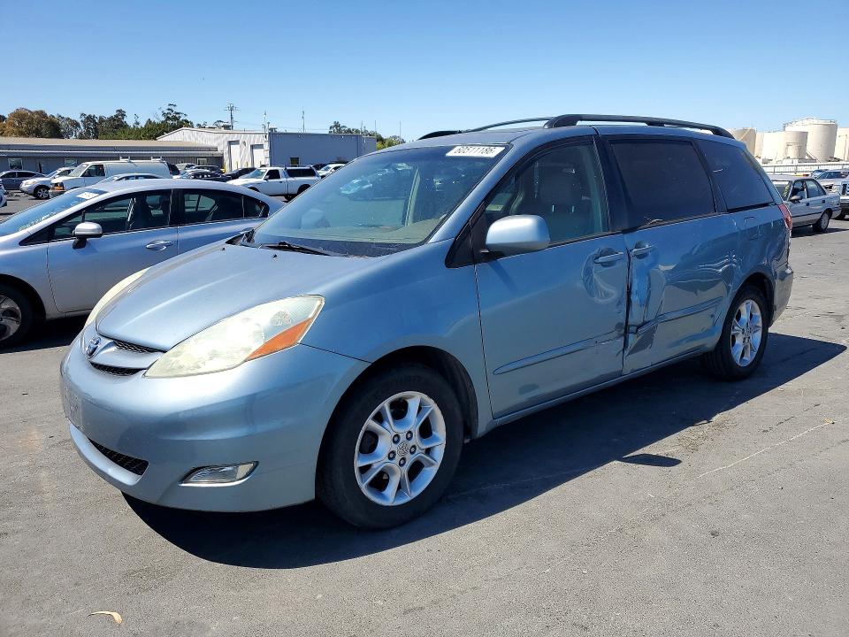 2006 Toyota Sienna VIN 5TDZA22C36S482315 COPART salvage auction — SIDE, CA - SALVAGE CERTIFICATE, sold $900 on 2026-07-15 (photo 1)