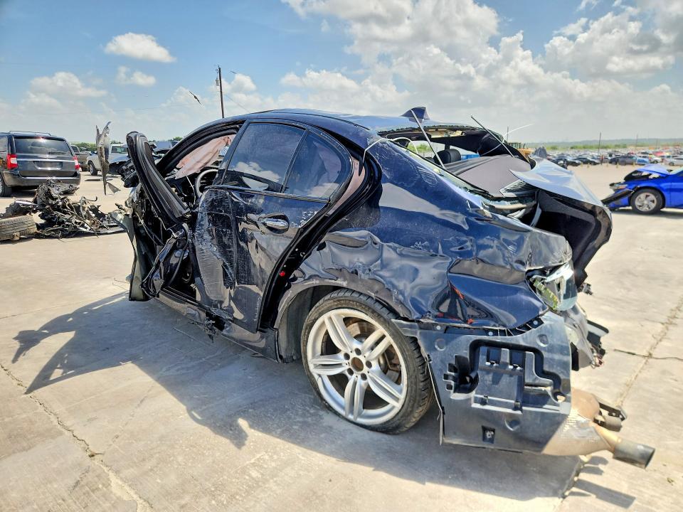 2015 BMW 5 series VIN WBA5B1C54FG125268 COPART salvage auction — ALL OVER, TX - NONREPAIRABLE TITLE (P), sold $150 on 2026-08-13 (photo 2)