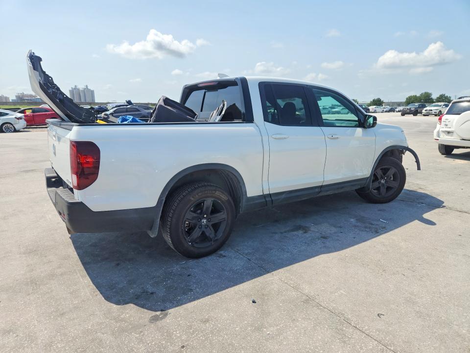 2022 Honda Ridgeline VIN 5FPYK3F82NB000819 COPART salvage auction — FRONT END, La - Cert Of Title-Salvage, sold $8,500 on 2026-08-19 (photo 3)