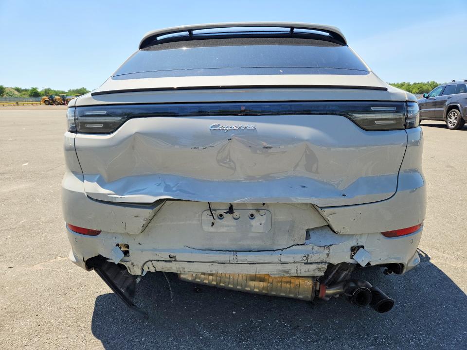 2022 Porsche Cayenne VIN WP1BE2AY9NDA51232 COPART salvage auction — REAR END, Ny - Mv-907A Salvage Certificate, sold $42,750 on 2026-09-16 (photo 6)