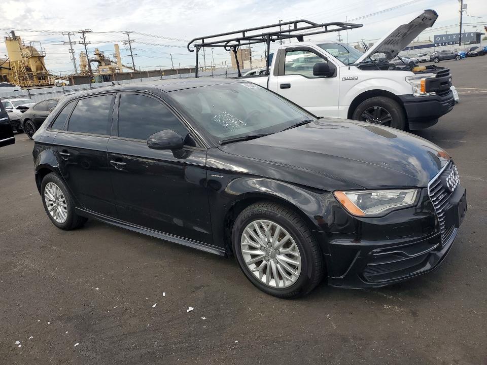 2016 Audi A3 VIN WAUVPBFF8GA149220 COPART salvage auction — REAR END, Ca - Salvage Certificate, sold $1,600 on 2026-07-27 (photo 4)