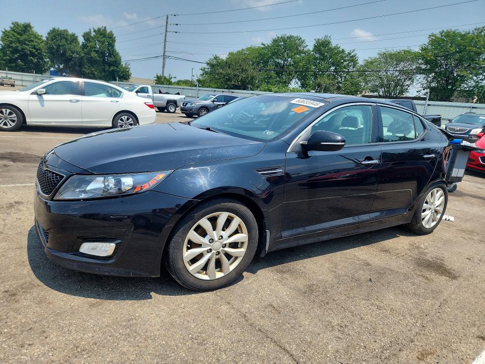 2015 Kia Optima VIN 5XXGN4A7XFG355154 COPART salvage auction — REAR END, OH - CERT OF TITLE-SALVAGE, sold $350 on 2026-07-22 (photo 1)