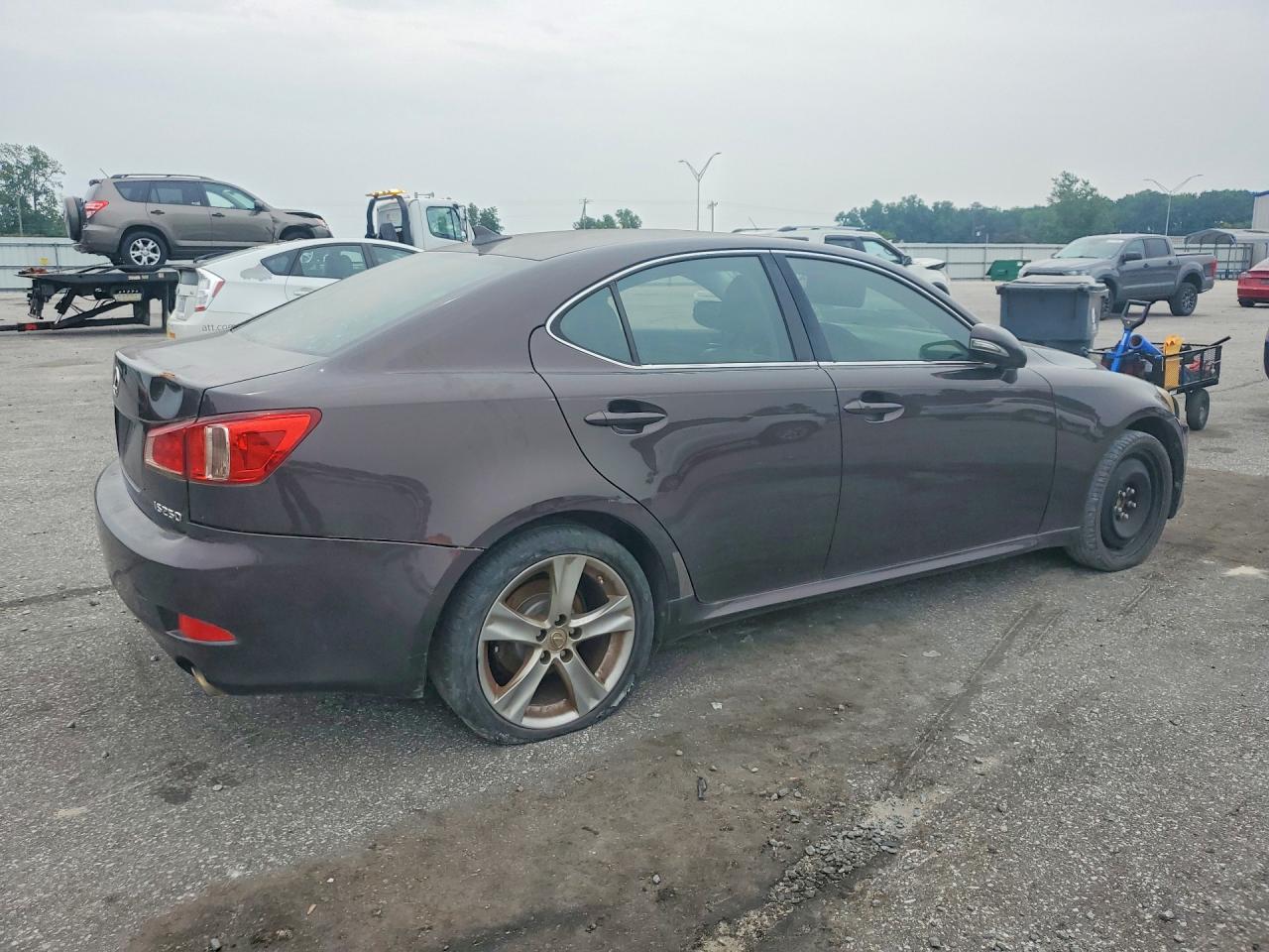 2012 Lexus Is VIN JTHBF5C2XC2102690 COPART salvage auction — Rear End, OH - DEALER ONLY CLEAN TITLE, sold $300 on 2026-09-03 (photo 3)
