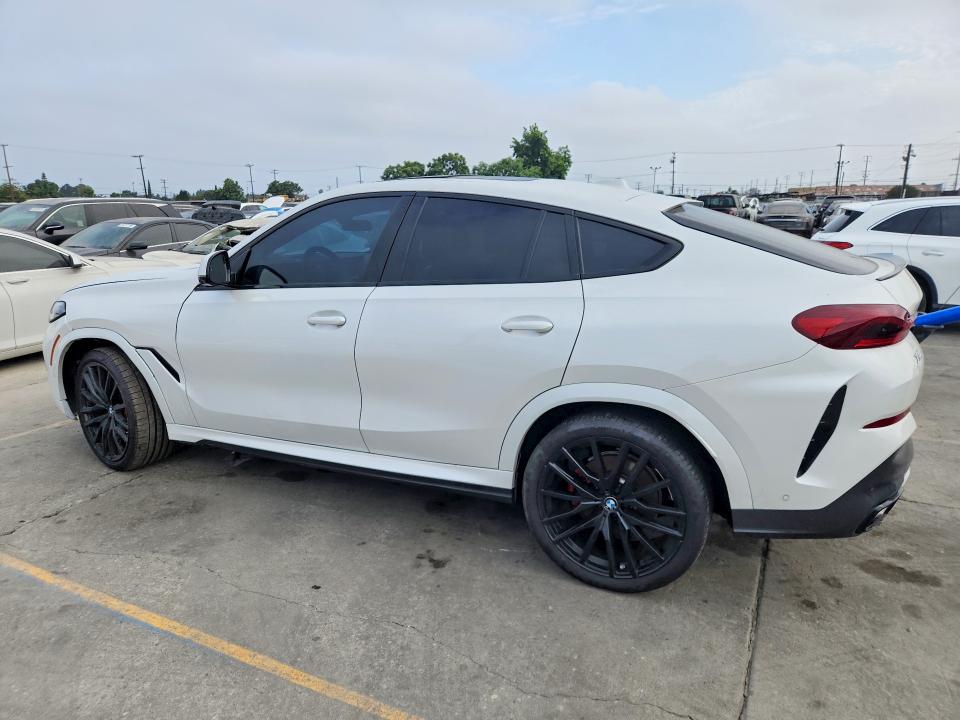 2024 BMW X6 VIN 5UX33EX06R9U92371 COPART salvage auction — FRONT END, FL - DIS/DLR/EXP ONLY CLEAN TITLE, sold $38,250 on 2026-07-27 (photo 2)