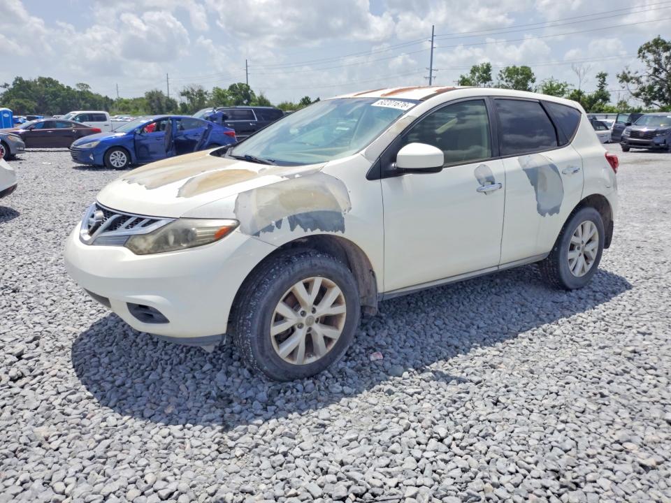 2013 Nissan Murano VIN JN8AZ1MU5DW212400 COPART salvage auction — MINOR DENT/SCRATCHES, Fl - Certificate Of Title, sold $325 on 2026-07-17 (photo 1)