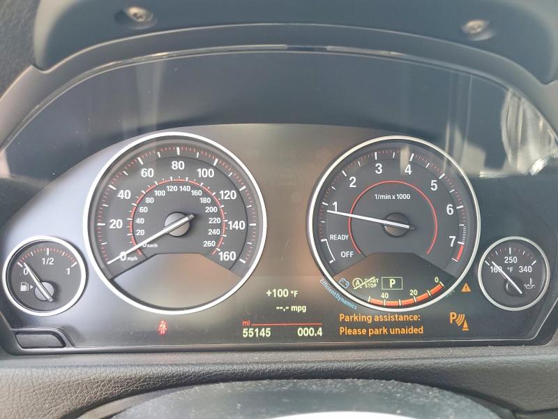 2019 BMW 4er VIN WBA4J1C59KBM16922 COPART salvage auction — REAR END, Ca - Salvage Certificate, sold $7,500 on 2026-08-03 (photo 9)