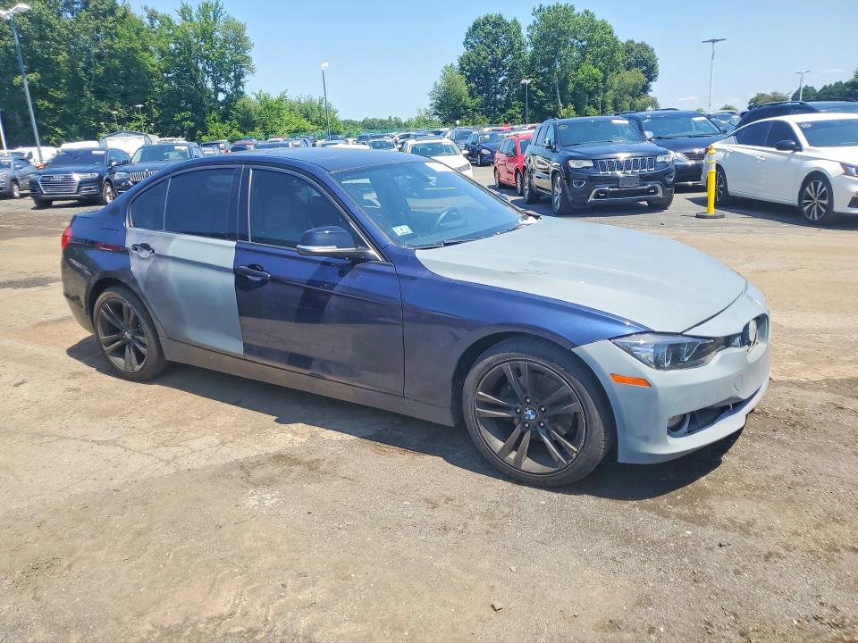 2013 BMW 3er VIN WBA3B3C54DF534036 COPART salvage auction — SIDE, Ma - Cert Of Title-Salvage, sold $450 on 2026-07-23 (photo 4)