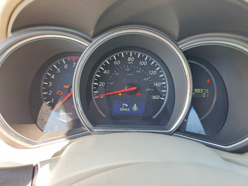 2014 Nissan Murano VIN JN8AZ1FY0EW302099 COPART salvage auction — MINOR DENT/SCRATCHES, PA - CERT OF TITLE, sold $400 on 2026-07-28 (photo 9)