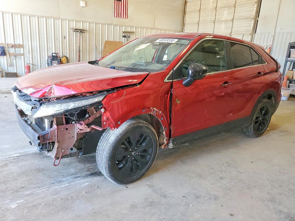 2022 Mitsubishi Eclipse cross VIN JA4ATVAA4NZ014657 COPART salvage auction — FRONT END, Tx - Salvage Vehicle Title, sold $3,300 on 2026-08-21 (photo 1)