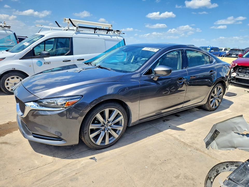 2021 Mazda 6 VIN JM1GL1VM9M1604055 COPART salvage auction — FRONT END, Fl - Certificate Of Title, sold $5,700 on 2026-07-20 (photo 1)
