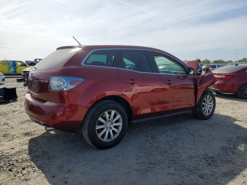 2011 Mazda Cx-7 VIN JM3ER2BM9B0403816 COPART salvage auction — FRONT END, Ca - Salvage Certificate, sold $150 on 2026-07-21 (photo 3)