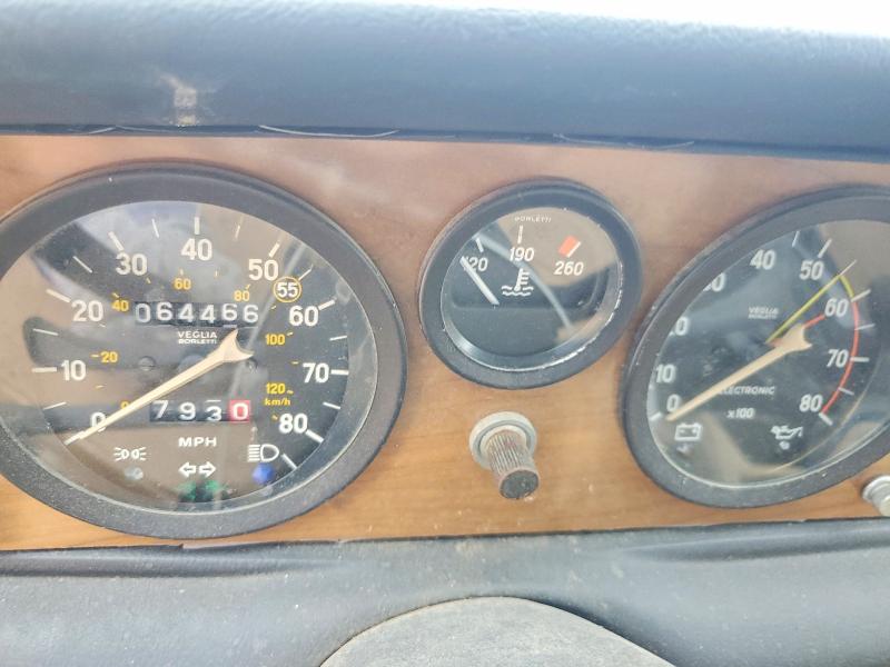 1982 Fiat 124 spider VIN ZFAAS00B4C8188146 COPART salvage auction — MECHANICAL, Nj - Certificate Of Title, sold $375 on 2026-07-28 (photo 9)