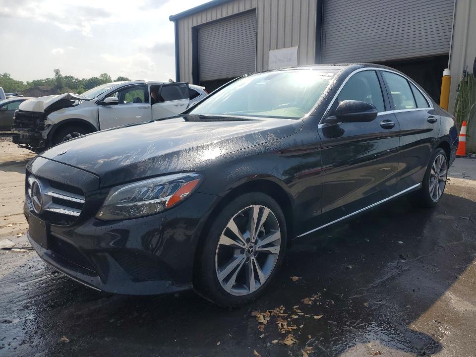 2021 Mercedes-benz C-klasse VIN W1KWF8EB7MR641588 COPART salvage auction — REAR END, PA - CERTIFICATE OF SALVAGE, sold $4,050 on 2026-07-22 (photo 1)