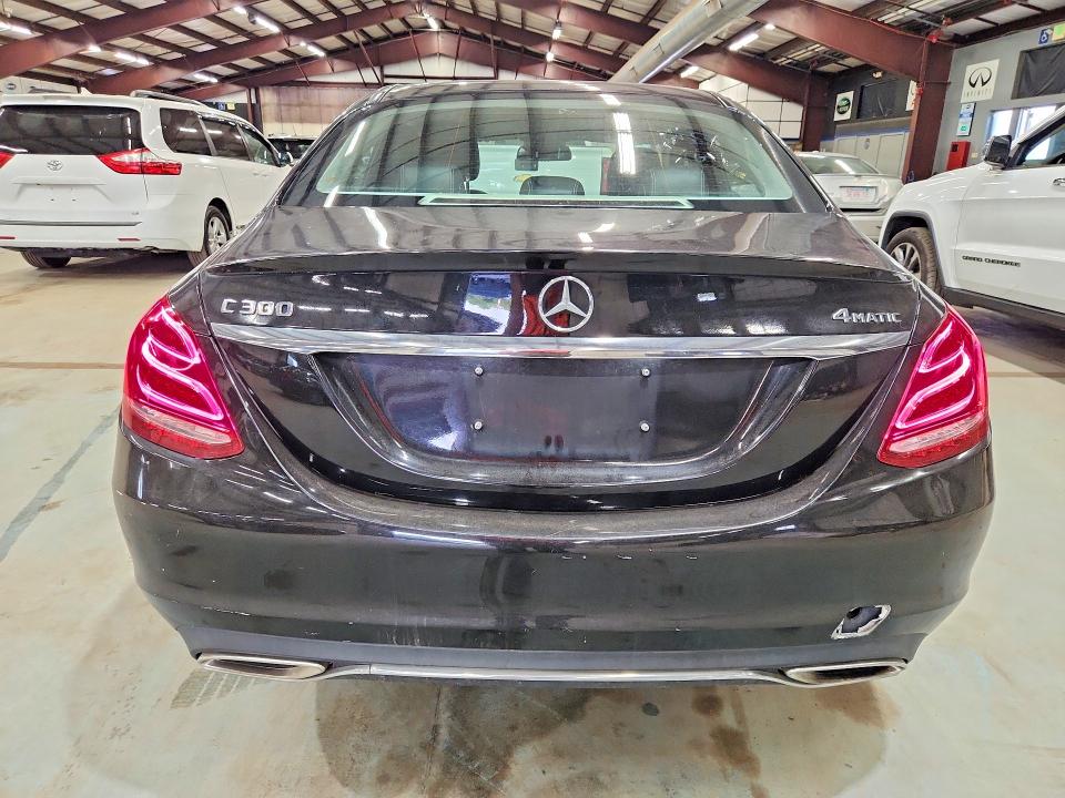 2018 Mercedes-benz C class VIN WDDWF4KB5JR315569 COPART salvage auction — FRONT END, WV - CERTIFICATE OF TITLE (P), sold $6,900 on 2026-07-23 (photo 6)