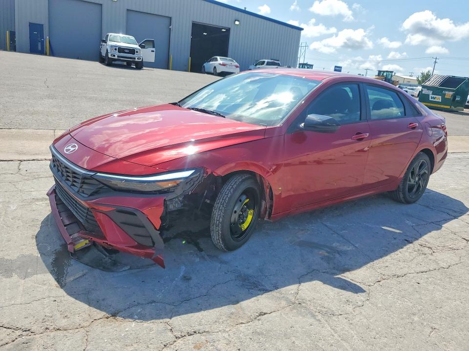 2026 Hyundai Elantra VIN KMHLM4DG9TU098230 — COPART salvage auction photo