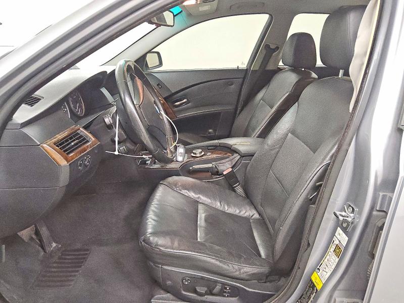 2007 BMW 5 series VIN WBANE73557CM57500 COPART salvage auction — MECHANICAL, TX - CERTIFICATE OF TITLE, sold $150 on 2026-08-04 (photo 7)