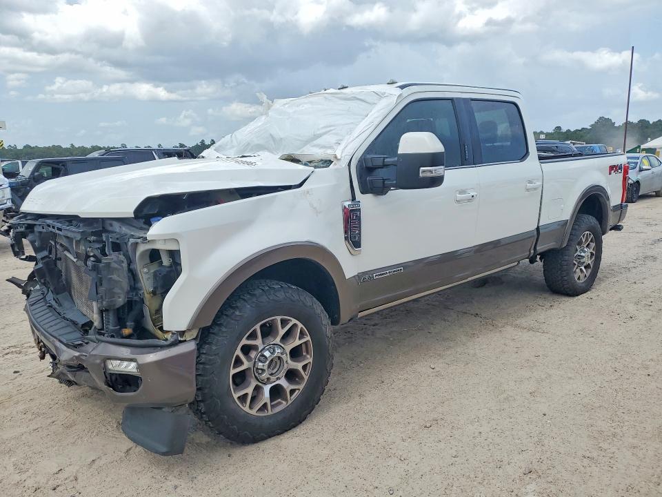 2022 Ford F250 VIN 1FT8W2BT2NEC08668 COPART salvage auction — ROLLOVER, TX - CERTIFICATE OF TITLE, sold $12,000 on 2026-07-28 (photo 1)