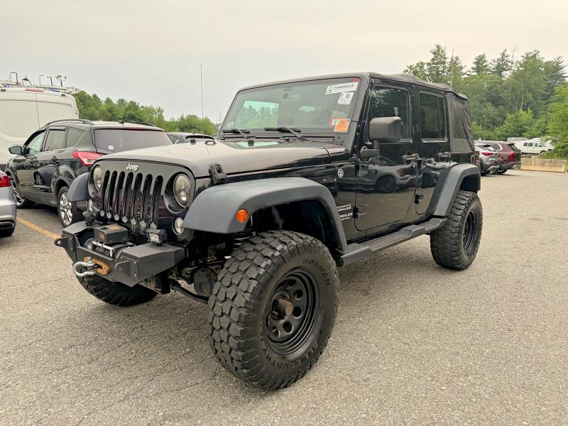 2016 Jeep Wrangler / VIN 1C4BJWDG9GL106844 COPART salvage auction — MINOR DENT/SCRATCHES, MA - CERTIFICATE OF TITLE (P), sold $7,700 on 2026-07-29 (photo 2)