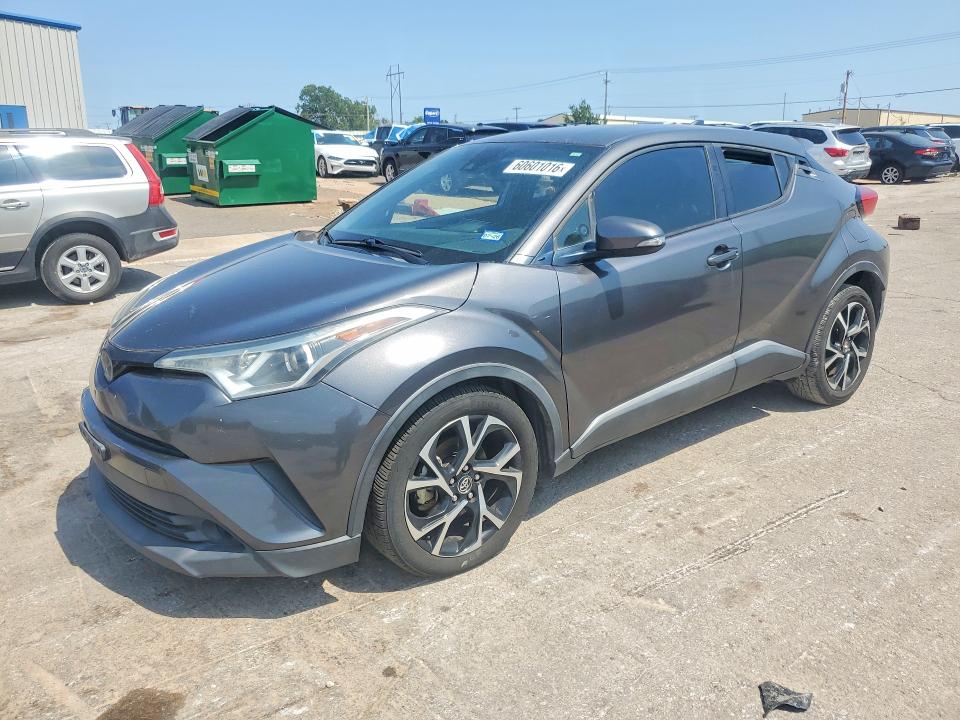 2018 Toyota C-hr VIN NMTKHMBXXJR011913 COPART salvage auction — FRONT END, Tx - Certificate Of Title (P), sold $6,200 on 2026-07-28 (photo 1)