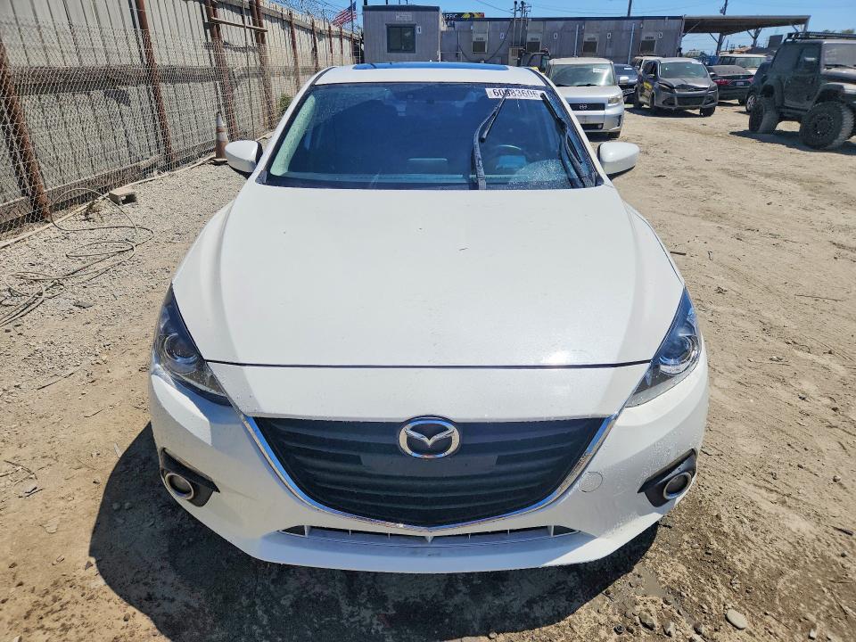 2016 Mazda 3 VIN JM1BM1M33G1281268 COPART salvage auction — REAR END, Ca - Salvage Certificate, sold $1,750 on 2026-07-16 (photo 5)