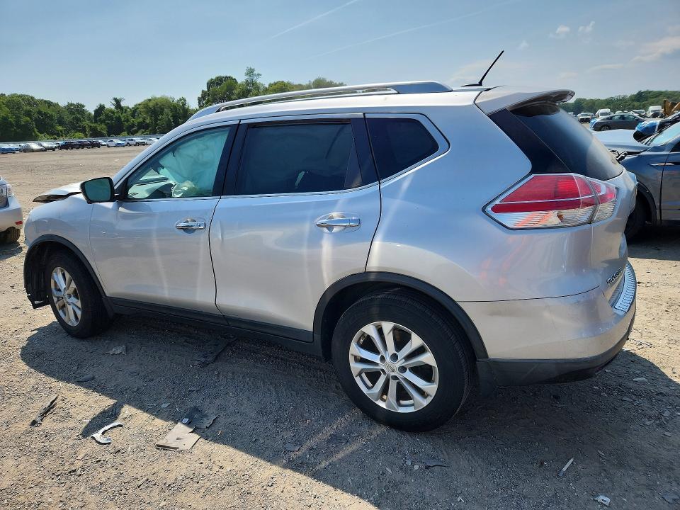 2015 Nissan Rogue VIN KNMAT2MV9FP515284 COPART salvage auction — FRONT END, Ma - Cert Of Title-Reconstrctd Coll, sold $125 on 2026-07-29 (photo 2)
