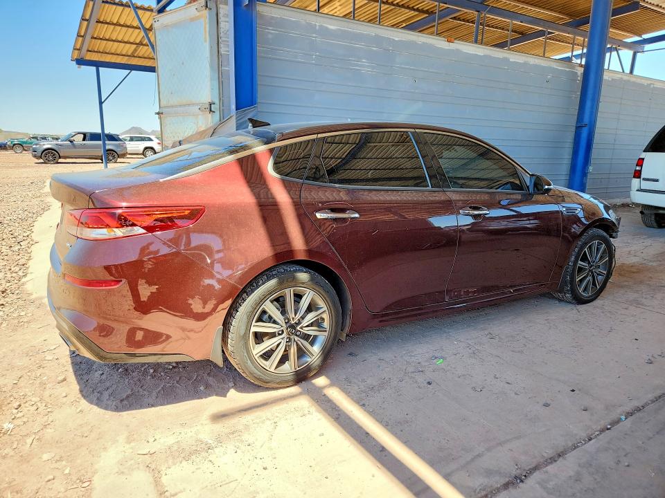 2019 Kia Optima VIN 5XXGU4L11KG318354 COPART salvage auction — FRONT END, Az - Cert Of Title - Salvage, sold $3,650 on 2026-07-09 (photo 3)