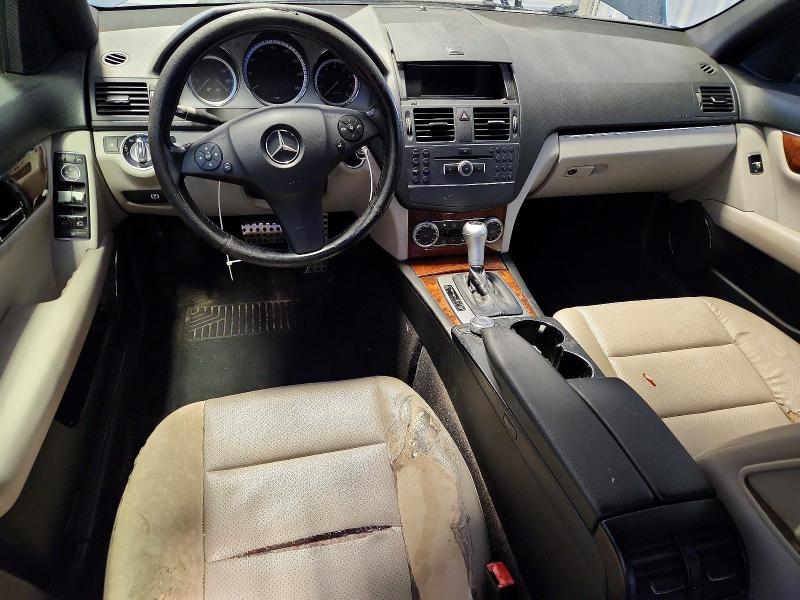 2011 Mercedes-benz C-klasse VIN WDDGF5EB0BA514941 COPART salvage auction — WATER/FLOOD, Ga - Cert Of Title-Flood Salvage, sold $200 on 2026-07-28 (photo 8)