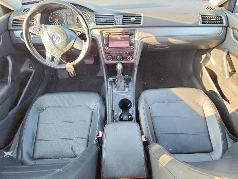 2015 Volkswagen Passat VIN 1VWAS7A35FC120140 COPART salvage auction — REAR END, Tx - Certificate Of Title, sold $900 on 2026-08-02 (photo 8)