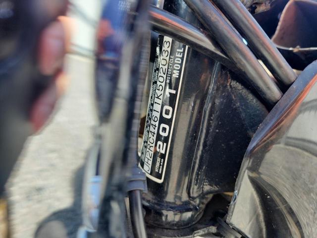 2001 Honda Vt750 VIN JH2RC44611K502033 COPART salvage auction — FRONT END, FL - CERTIFICATE OF DESTRUCTION, sold $10 on 2026-07-31 (photo 8)