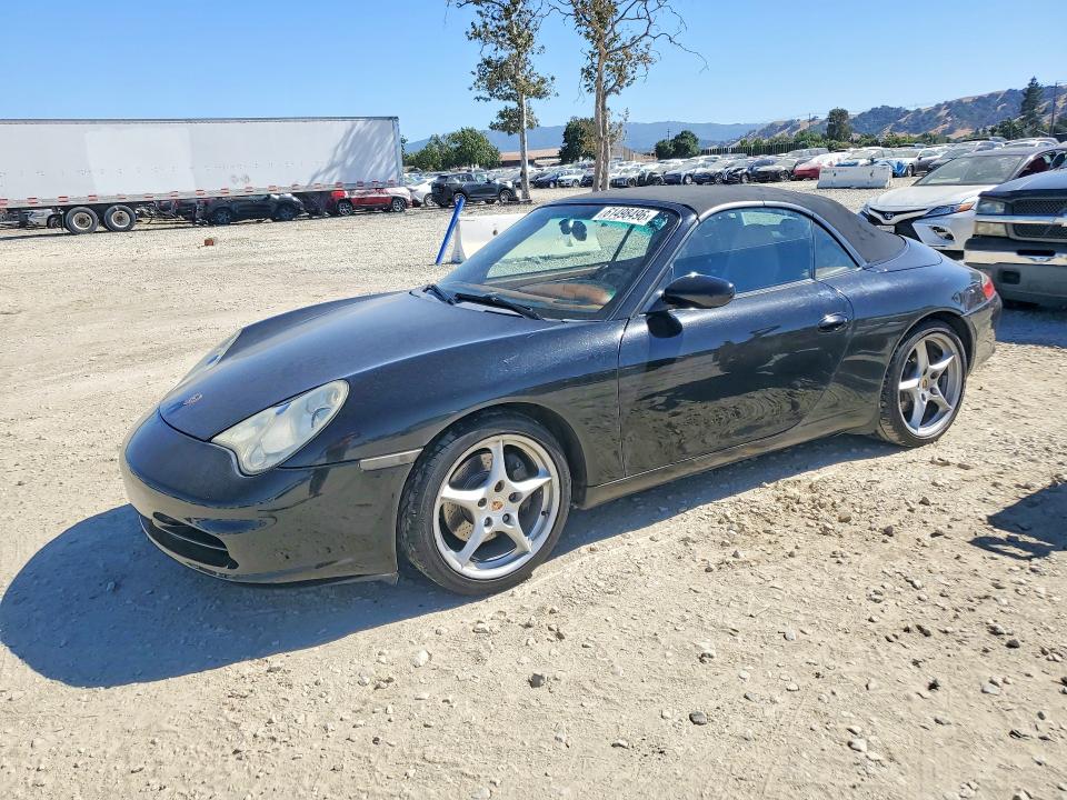 2003 Porsche 911 VIN WP0CA29983S650209 COPART salvage auction — REAR END, Ca - Salvage Certificate, sold $5,900 on 2026-08-11 (photo 1)