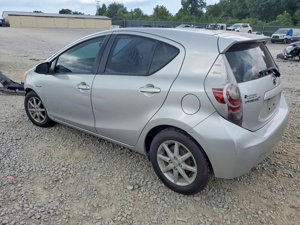 2013 Toyota Prius c VIN JTDKDTB34D1541154 COPART salvage auction — FRONT END, TN - SALVAGE CERTIFICATE, sold $225 on 2026-07-30 (photo 2)